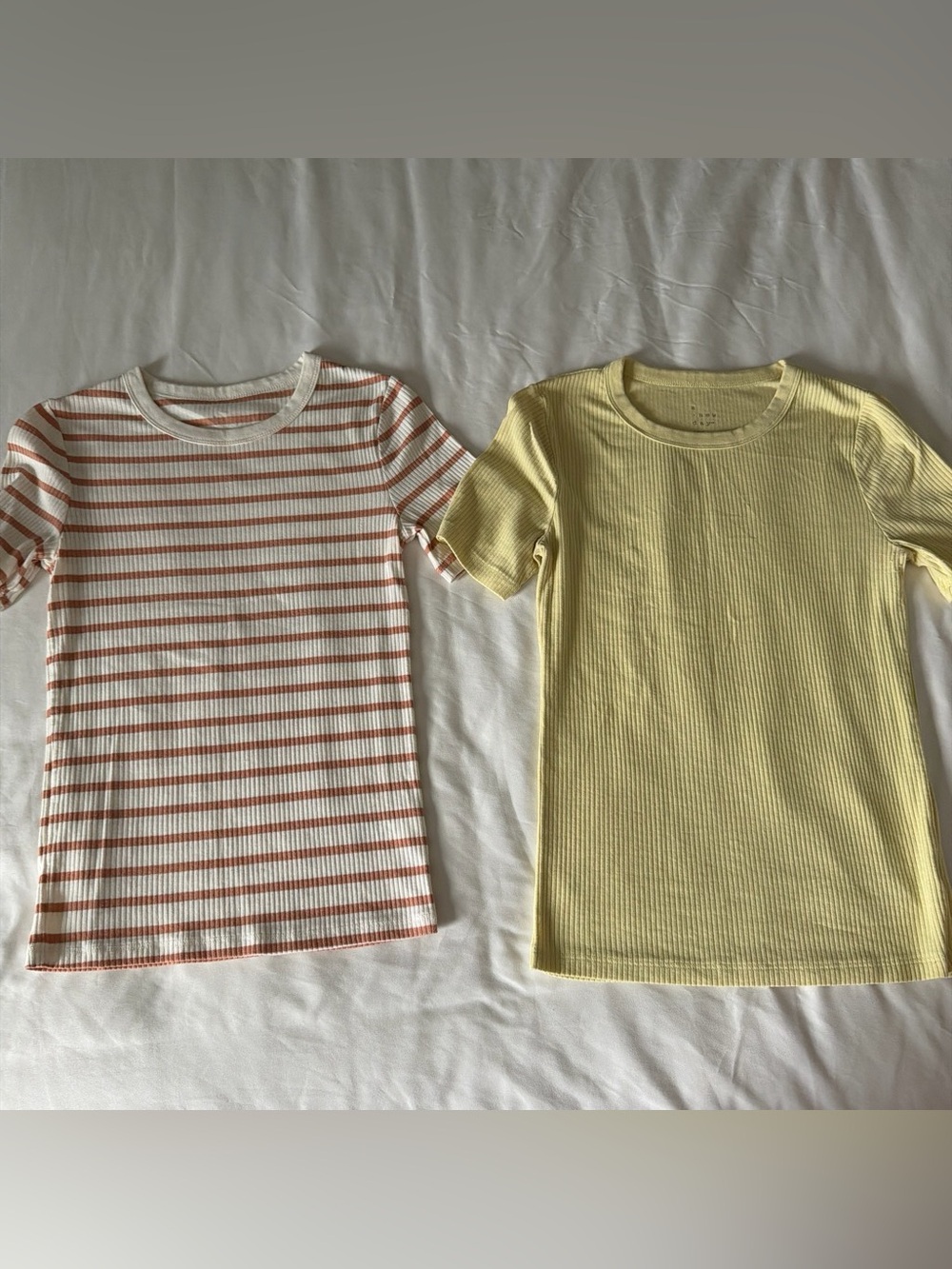 Target Kids' Short Sleeve Tees - Yellow & Orange Stripe